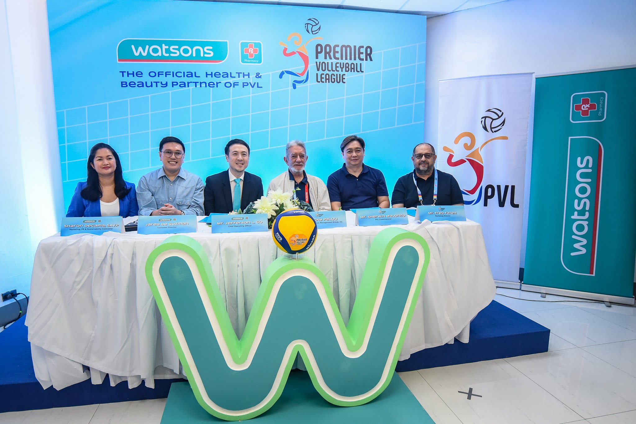 PVL x Watsons Ceremonial Signing