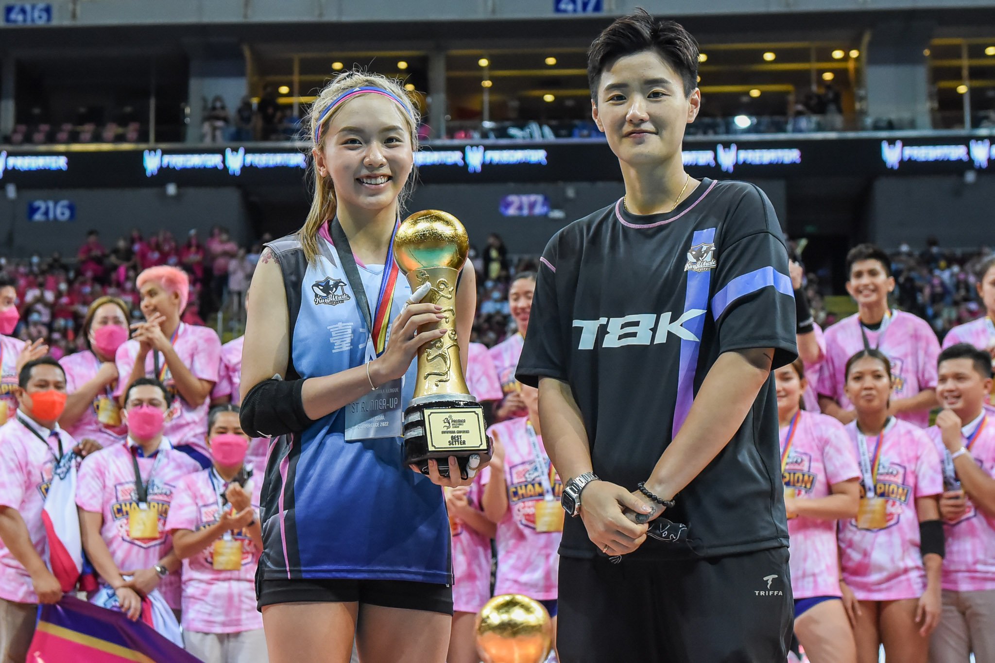 Liao Yi-Jen admits learning a lot from PVL setters - News | PVL ...