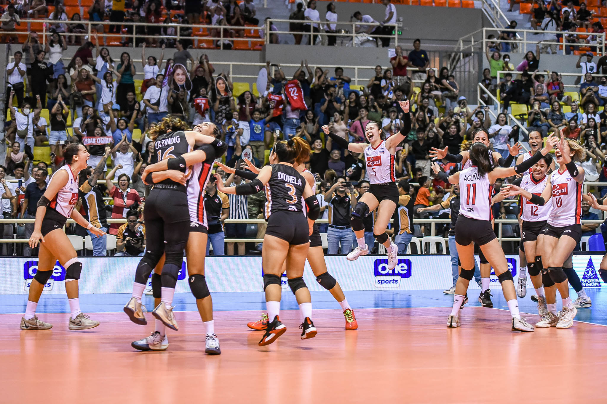 Cignal 'dashes' PLDT in stunning reversal - News | PVL - Premier ...