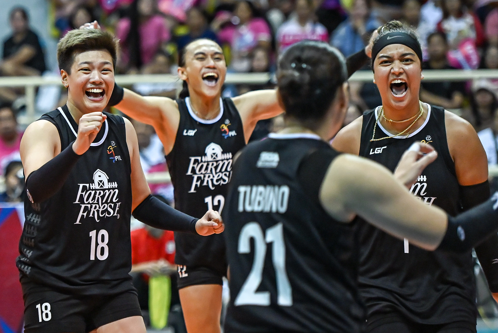 Farm Fresh rides through Tubino redemption to repulse Creamline - News ...