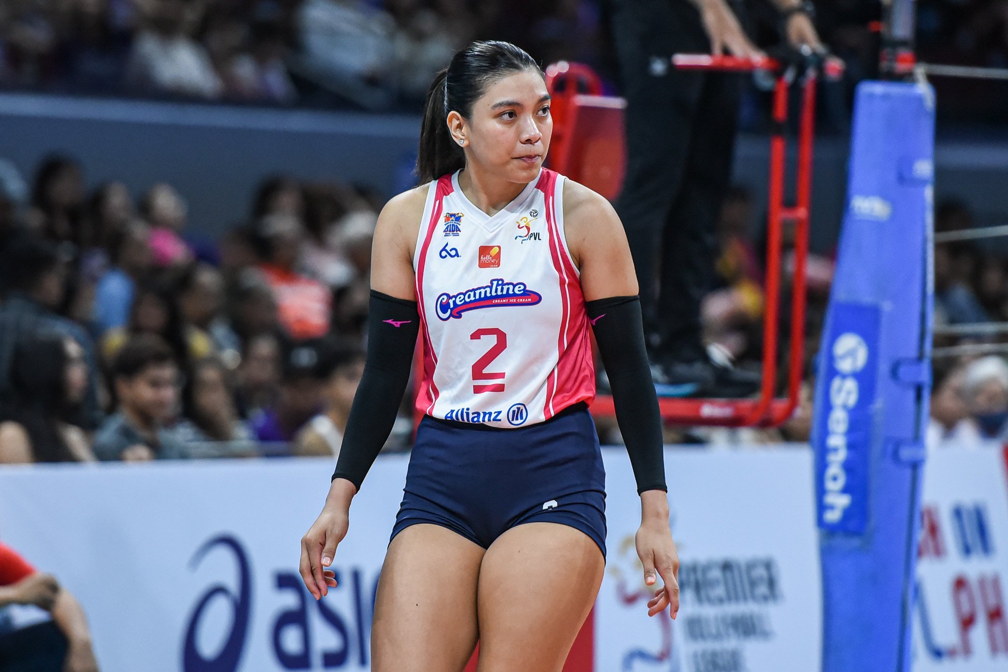 Valdez says Game 1 felt unfamiliar without De Guzman - News | PVL - Premier Volleyball League