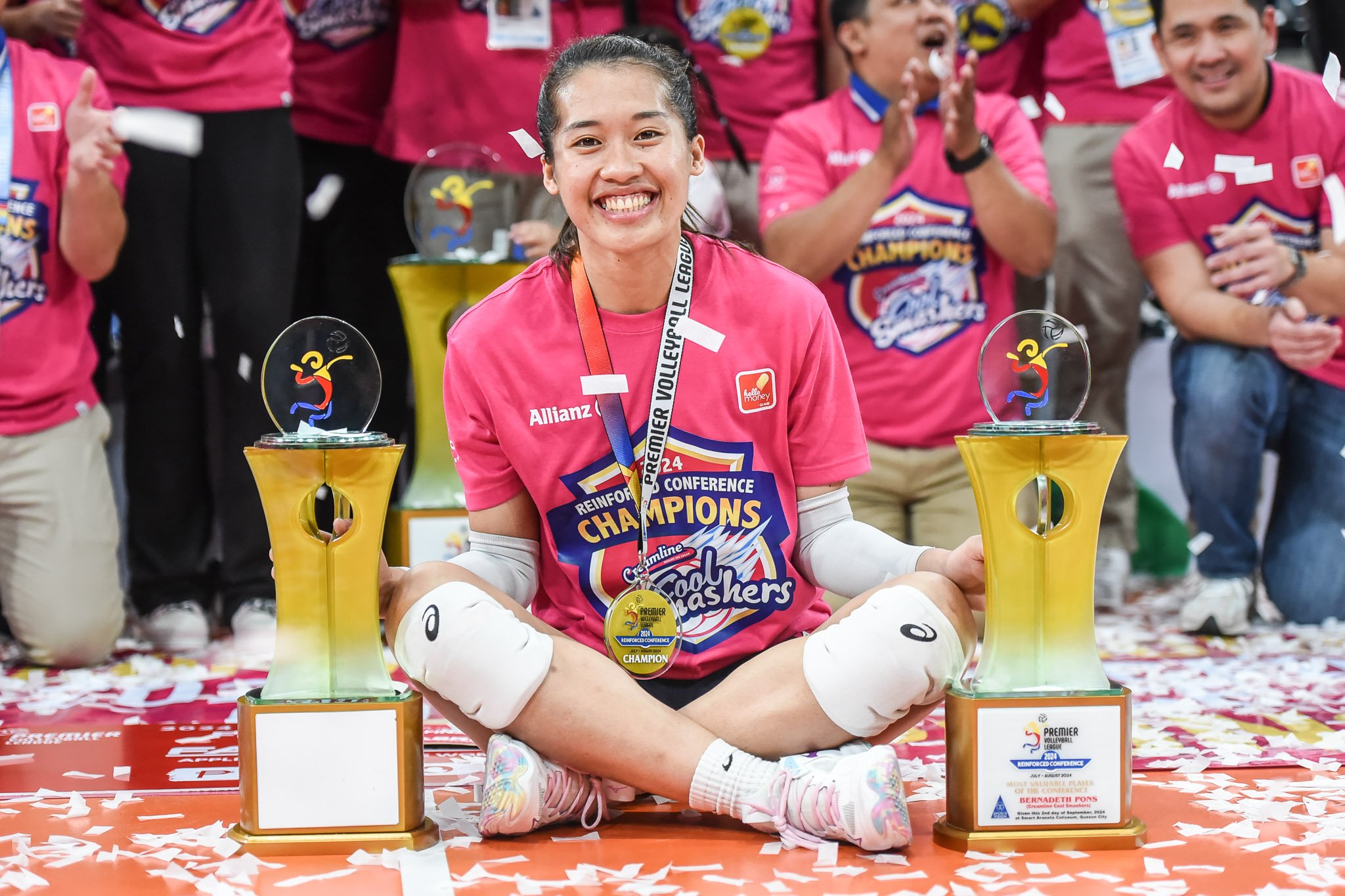 Bernadeth Pons named PVL Reinforced Conference MVP - News | PVL - Premier  Volleyball League