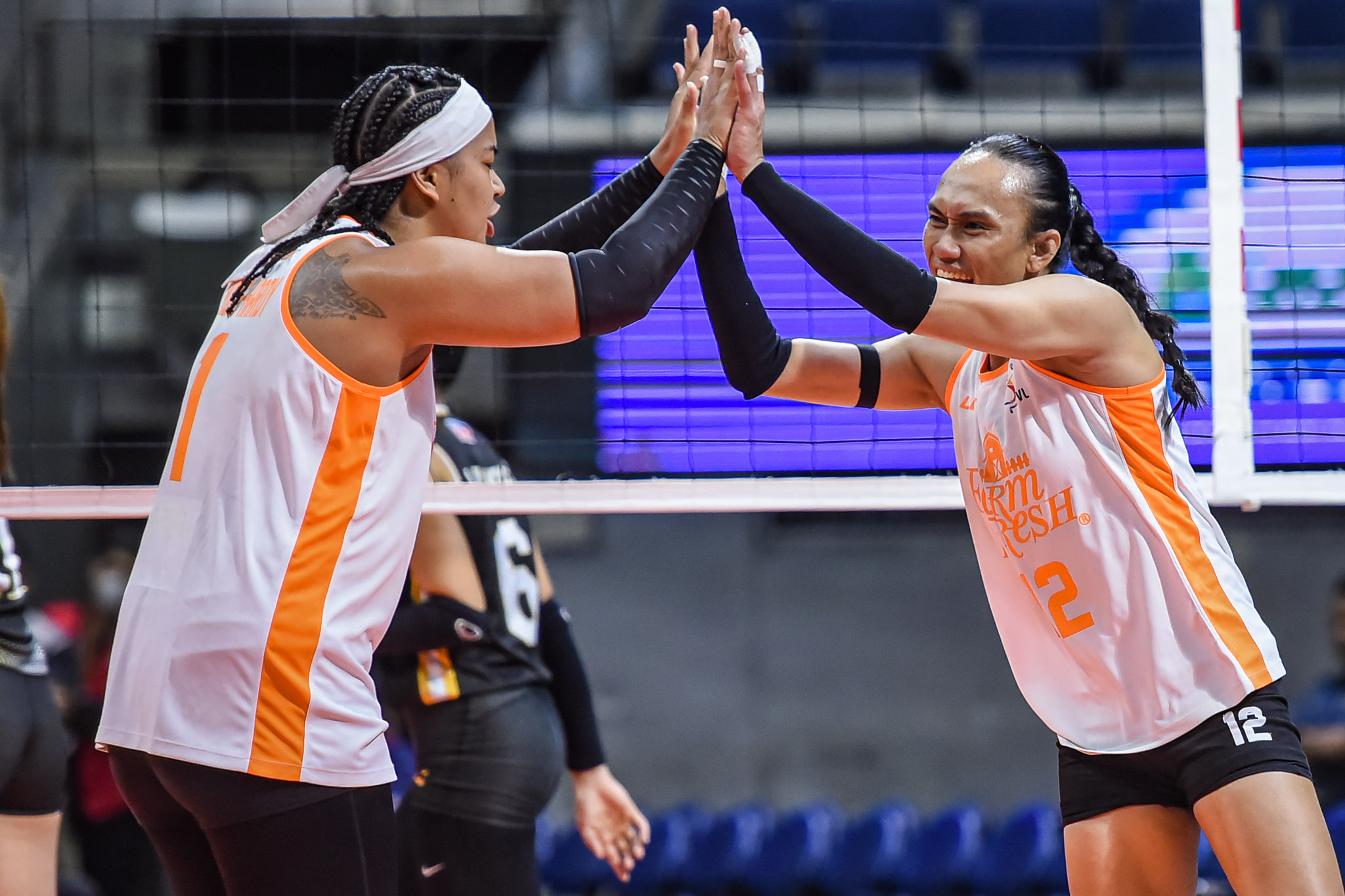 Tubu takes spotlight as Farm Fresh sweeps Cignal, seizes Pool A lead ...