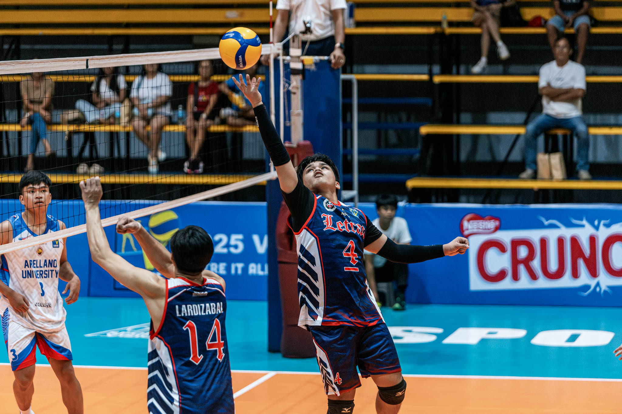 Letran finally solves Arellano for first win - News | The V-League