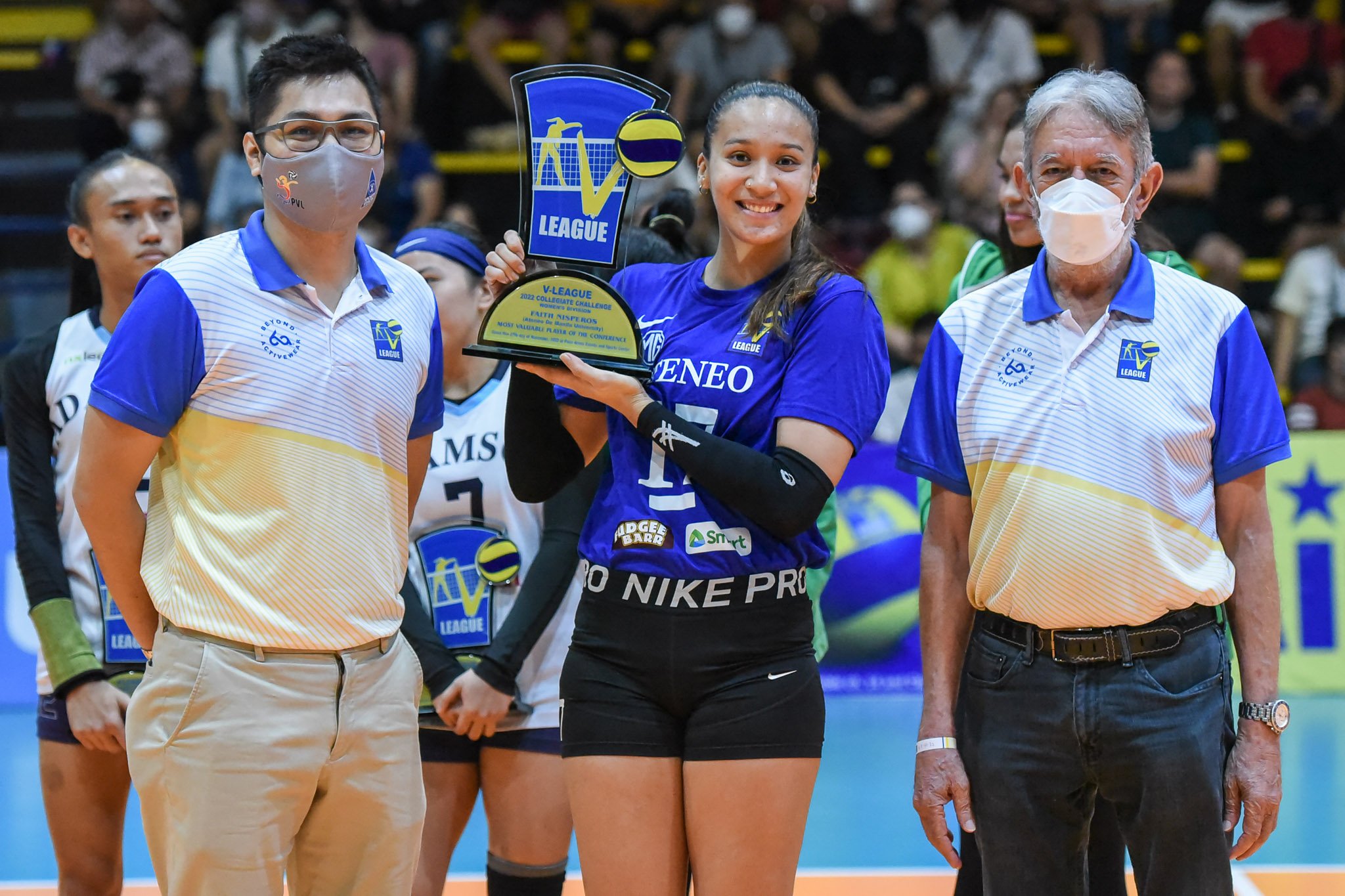 Faith Nisperos hailed women's MVP - News | The V-League